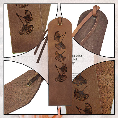 Cowhide Leather Labels&nbsp;AJEW-WH0386-0022-1
