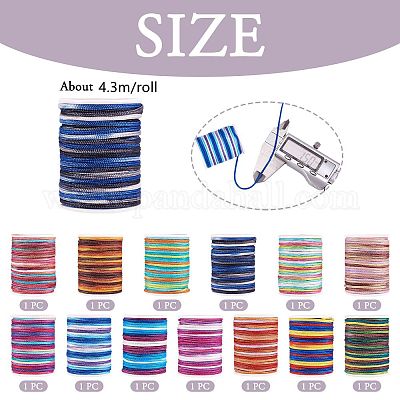 Segment Dyed Polyester Thread&nbsp;NWIR-TA0001-03C-1