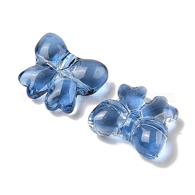 Transparent Spray Paint Glass Beads&nbsp;GLAA-Z011-02J-1
