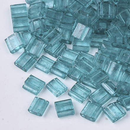 長方形  ダークターコイズ  2mm  穴：5x4.5~5.5x2~2.5mm&nbsp;SEED-S023-32C-04-1