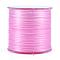 Flat Elastic Crystal String, Elastic Beading Thread, for Stretch Bracelet Making, Pearl Pink, 0.5mm, about 328.08 yards(300m)/roll