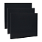 Plastic Sheets, Rectangle, Black, 40.7x30.5x0.3cm