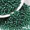8/0 Glass Seed Beads, Silver Lined Round Hole, Round, Medium Aquamarine, 2~3x1.3~3mm, Hole: 0.8~1.2mm, about 10000pcs/pound