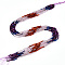 Natural Mixed Gemstone Beads Strands, Round Beads, Faceted, 2~2.5x2~2.5mm, Hole: 0.5mm, about 190~196pcs/strand, 15.35''~15.75''(39~40cm)