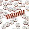 Brass Grade A Rhinestone Spacer Beads, Cadmium Free & Lead Free, Straight Flange, Rondelle, Silver, Hyacinth, 6mm, Hole: 1mm