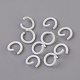 Spray Painted Iron Open Jump Rings&nbsp;IFIN-F149-F01-1