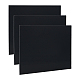 プラスチックシート  長方形  ブラック  40.7x30.5x0.3cm&nbsp;FIND-WH0199-401E-01-1