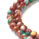 Assembled Natural & Dyed Magnesite Beads Strands&nbsp;G-L575-02K-A-3