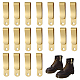 20Pcs Brass Tie Clips&nbsp;KK-SC0007-10C-1