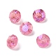 Crackle Moonlight Style Glass Rhinestone Cabochons&nbsp;X-RGLA-J014-C-IO-2