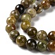 Natural Green Garnet Beads Strands&nbsp;G-Z034-B14-02-4