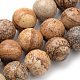 Natural Picture Jasper Beads Strands&nbsp;G-S259-27-10mm-1
