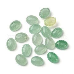 天然石グリーンアベンチュリンカボション  オーバル  8~8.5x6~6.5x2.5~3.5mm