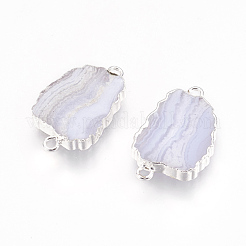 Natural Mixed Gemstone Links connectors&nbsp;G-E493-H