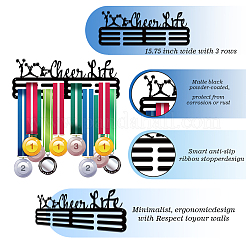 Fashion Iron Medal Hanger Holder Display Wall Rack&nbsp;ODIS-WH0021-061