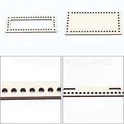 Poplar Wooden Basket Bottoms&nbsp;DIY-WH0184-19