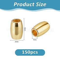 150Pcs Brass Beads&nbsp;KK-DC0005-14