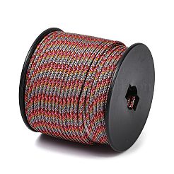 編んだ丸鋼線  DIYブレスレット用  カラフル  3.2mm&nbsp;OCOR-D300-06