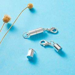 Brass Magnetic Clasps Converter&nbsp;KK-TAC0001-01S