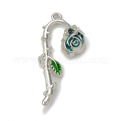 Rack Plating Alloy Enamel Pendants&nbsp;PALLOY-P291-04P