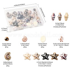 26Pcs 13 Styles Handmade Porcelain Ceramic Beads&nbsp;PORC-FS0001-29