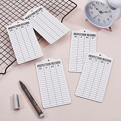 Double Sided Paper Daily Inspection Safety Record Label Tags with Hanging Hole&nbsp;DIY-WH0723-033B