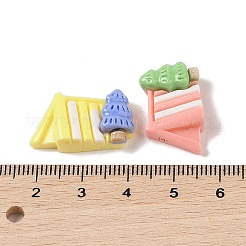 Opaque Resin Decoden Cabochons&nbsp;RESI-S391-13