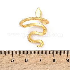 Brass Adjustable Cuff Rings for Women&nbsp;RJEW-B125-03G