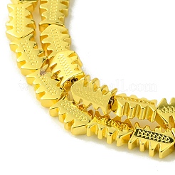 Electroplated Synthetic Non-Magnetic Synthetic Hematite Beads Strands&nbsp;G-I360-Q01-01