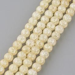 Synthetic Crackle Quartz Beads Strands&nbsp;X-GLAA-S134-8mm-06
