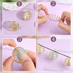 6Pcs Brass Pendants&nbsp;KK-BBC0027-92