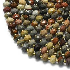 Natural Ocean Jasper Beads Strands&nbsp;G-P573-A25-01