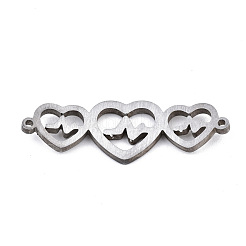 Tarnish Resistant 304 Stainless Steel Link Connectors&nbsp;STAS-T059-02P