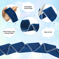 3 Yards Nylon Ribbon with Raw Edge&nbsp;SRIB-WH20020-024G