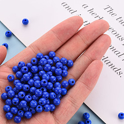 Opaque Acrylic Beads&nbsp;MACR-S370-C6mm-10