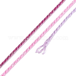 5 Rolls 9-Ply Braided Nylon Strings with Metallic Thread&nbsp;OCOR-Q062-01I