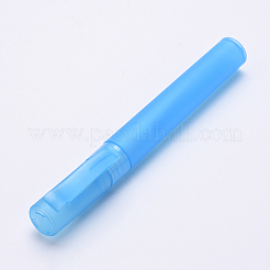 プラスチックスプレーボトル  香水瓶  ブルー  13.45~13.5cm  容量：10ミリリットル&nbsp;LS-MRMJ-WH0056-56E