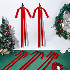 Polyester Bowknot Pendant Decorations&nbsp;FIND-ME0002-74A