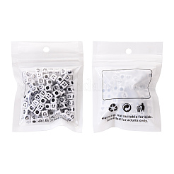 Craft White Acrylic Beads&nbsp;MACR-YW0001-13