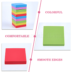 10Pcs 5 Colors Rubber Stamps&nbsp;AJEW-CP0008-30