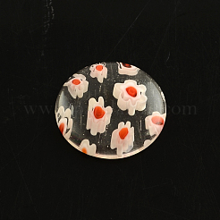Handmade Millefiori Glass Cabochons&nbsp;LK-R006-07