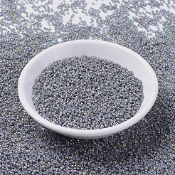 MIYUKIラウンドロカイユビーズ  日本製シードビーズ  11/0  （rr4557) vitrailマット  2x1.3mm  穴：0.8mm  約5500個/50g&nbsp;SEED-X0054-RR4557
