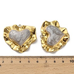304 Stainless Steel Pendants&nbsp;STAS-C152-37G-03