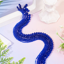 6 Strands 6 Styles Glass Beads Strands&nbsp;EGLA-TADJ0001-05D