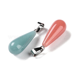 Synthetic Noctilucent Stone/Luminous Stone Pendants&nbsp;G-Z054-06A