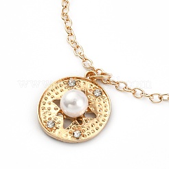 Alloy Rhinestone Tiered Necklaces&nbsp;NJEW-FS0001-03