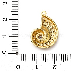 Brass Micro Pave Cubic Zirconia Pendants&nbsp;KK-C119-20A-G