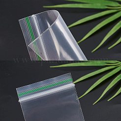 プラスチック製再封可能包装袋 500枚  トップシール  セルフシール袋 厚手の袋  長方形  透明  7x5cm  片側の厚さ：2.5ミル（0.065mm）  約100個/袋&nbsp;OPP-OC0001-02