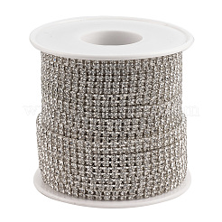 Brass Rhinestone Strass Chains&nbsp;CHC-T006-03