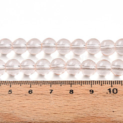Baking Paint Transparent Glass Beads&nbsp;X1-DGLA-N006-8mm-02